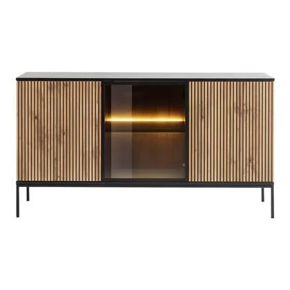 NADUVI Collection Tiana Dressoir met Verlichting - B 154 cm