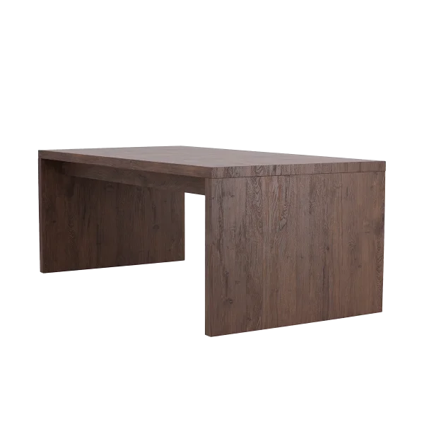 Nami houten eettafel donkerbruin - 200 x 75 cm