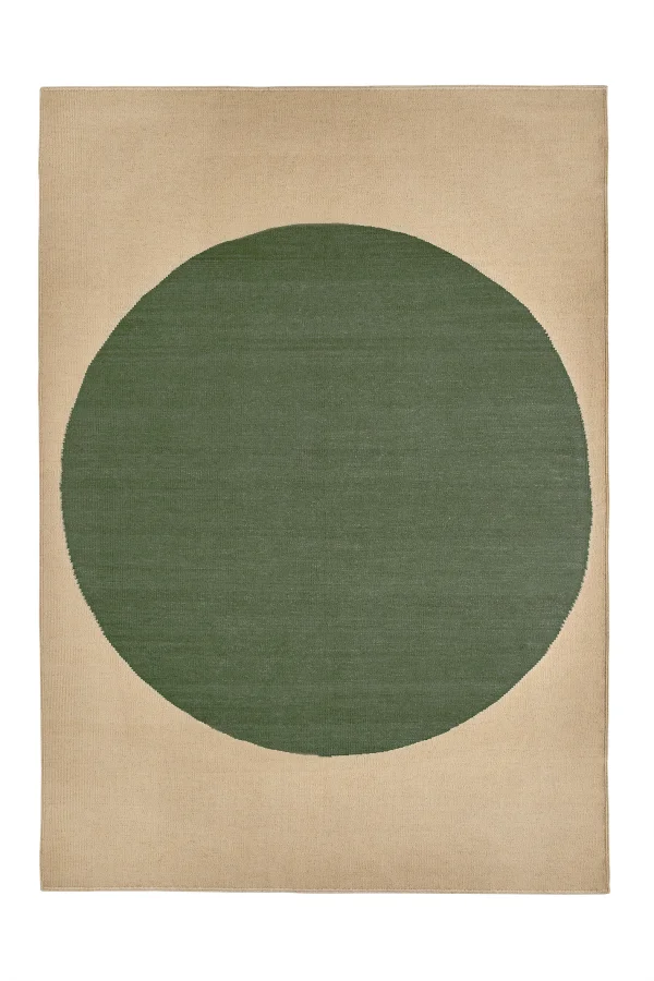 Nanimarquina Topo tapijt - groen - 170 x 240 cm