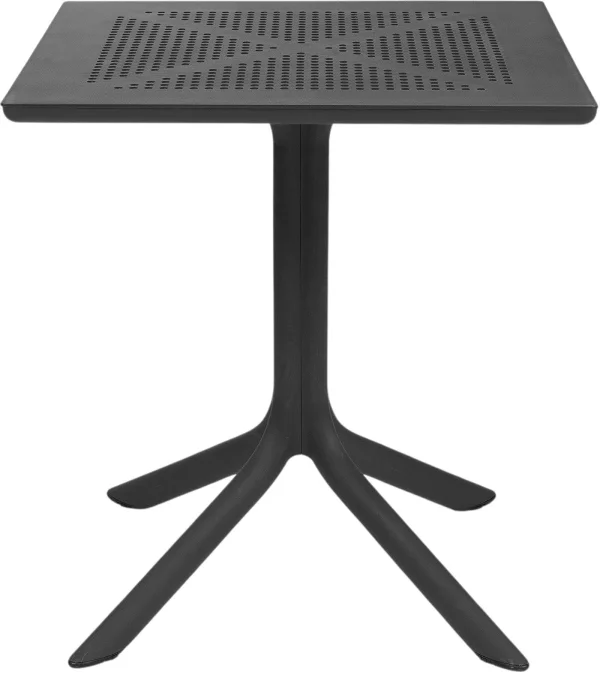 Nardi Clip 70 Bistrotafel - 70 x 70 cm - antracite
