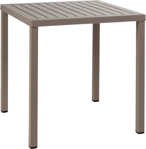 Nardi Cube 70 Tafel - tortora