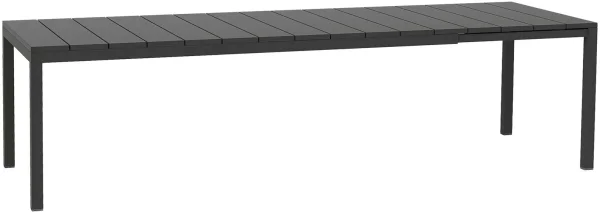 Nardi Rio Uitschuifbare tafel DurelTOP - antracite - Lengte 210 / 280 cm