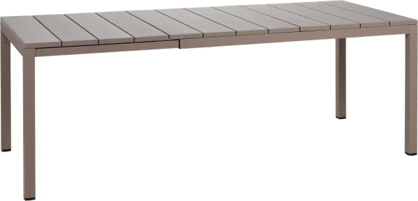 Nardi Rio Uitschuifbare tafel DurelTOP - tortora - Lengte 140 / 210 cm