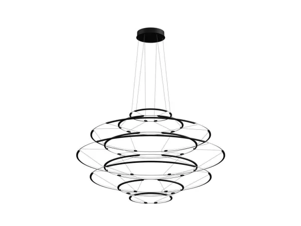 Nemo Lighting - Drop 9 Hanglamp Matte Black