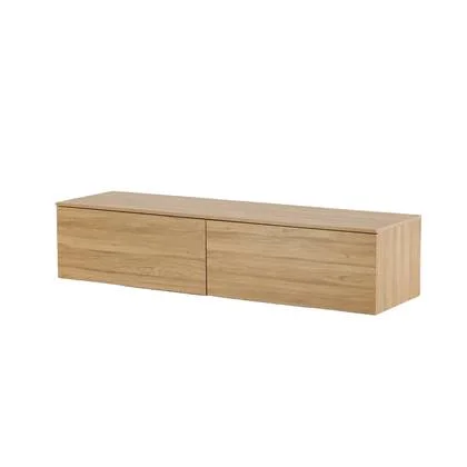 Nest living Leona houten dressoir naturel - 160 x 35 cm