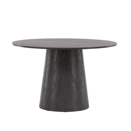 Nest living Trude Houten Eettafel Donkerbruin - Ø 120 cm