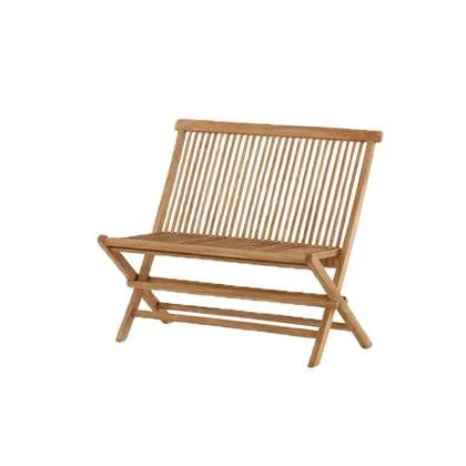 Nest outdoor Joan houten tuinbank naturel - 100 x 62 cm