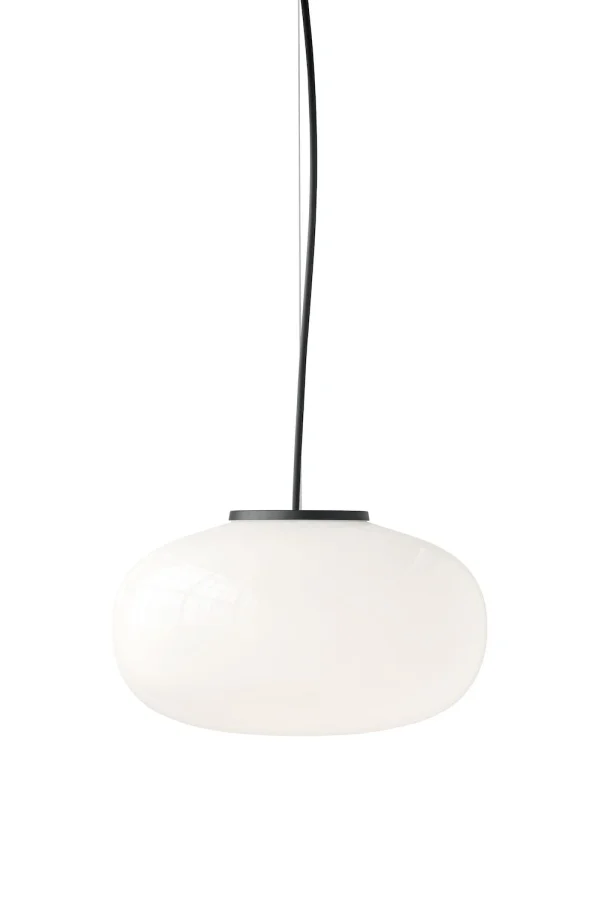 New Works Karl-Johan Hanglamp - white opal glass - large