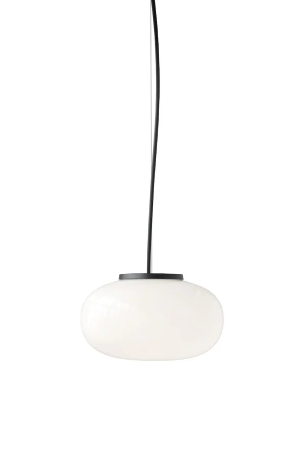 New Works Karl-Johan Hanglamp - white opal glass - small