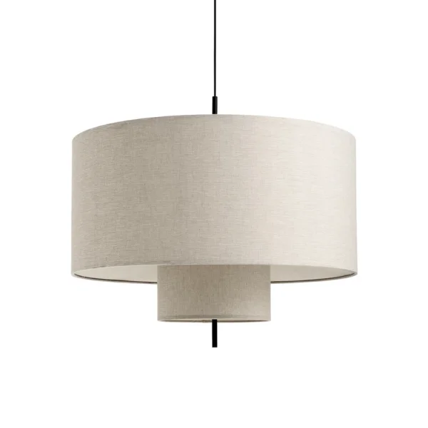 New Works - Margin Hanglamp Beige Canvas Ø50