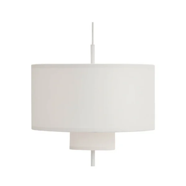New Works - Margin Hanglamp Ø50 White Canvas