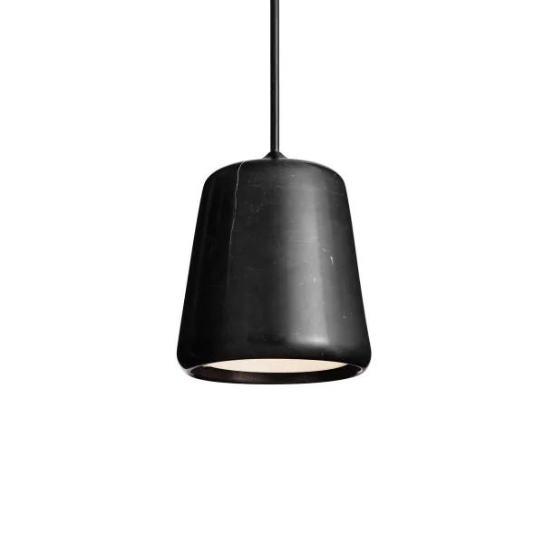 New Works Materiaal hanglamp Black marble