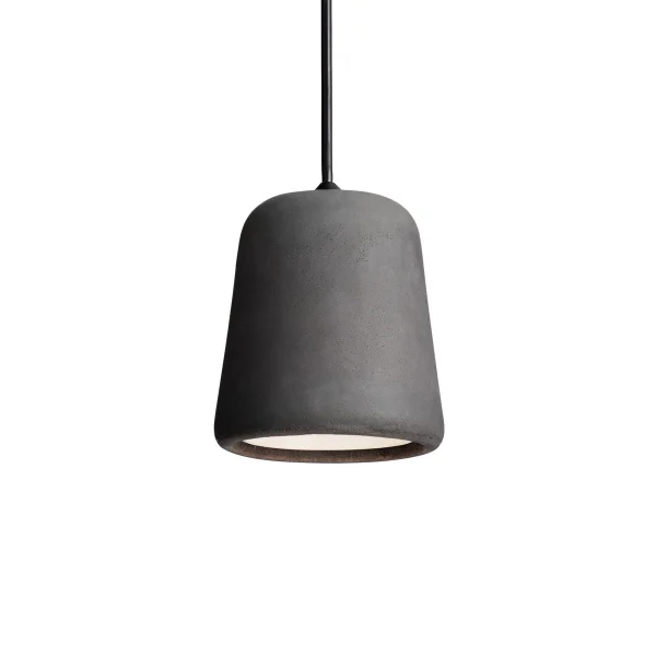 New Works Materiaal hanglamp Dark grey concrete