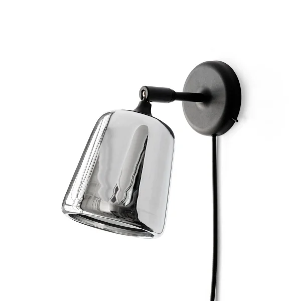 New Works Materiaal wandlamp Stainless steel