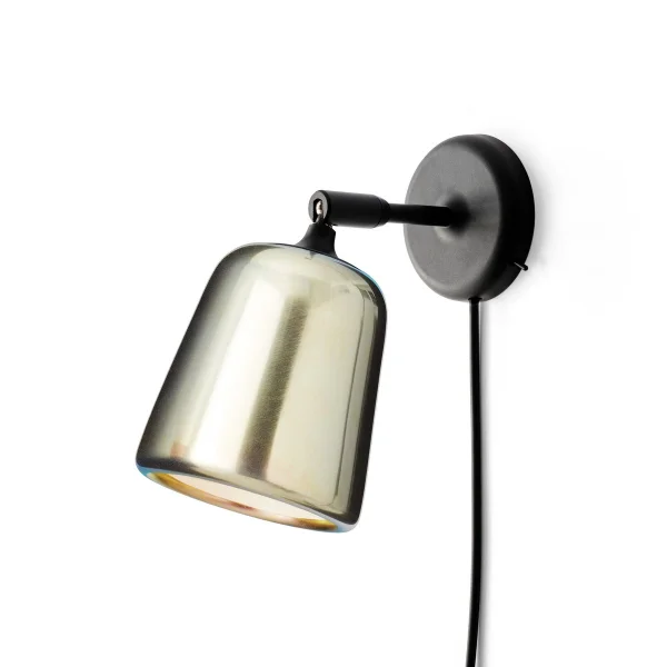 New Works Materiaal wandlamp Yellow steel