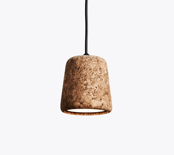 New Works Material The Original Hanglamp - Kork natuur donker