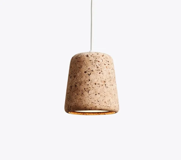 New Works Material The Original Hanglamp - Kork natuur licht