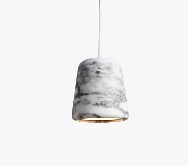 New Works Material The Original Hanglamp - marmer wit