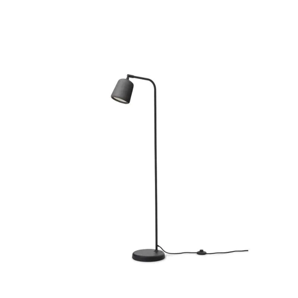 New Works - Material Vloerlamp Dark Grey Concrete