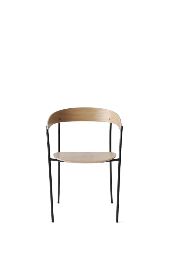 New Works Missing Chair met armleuningen - eiken