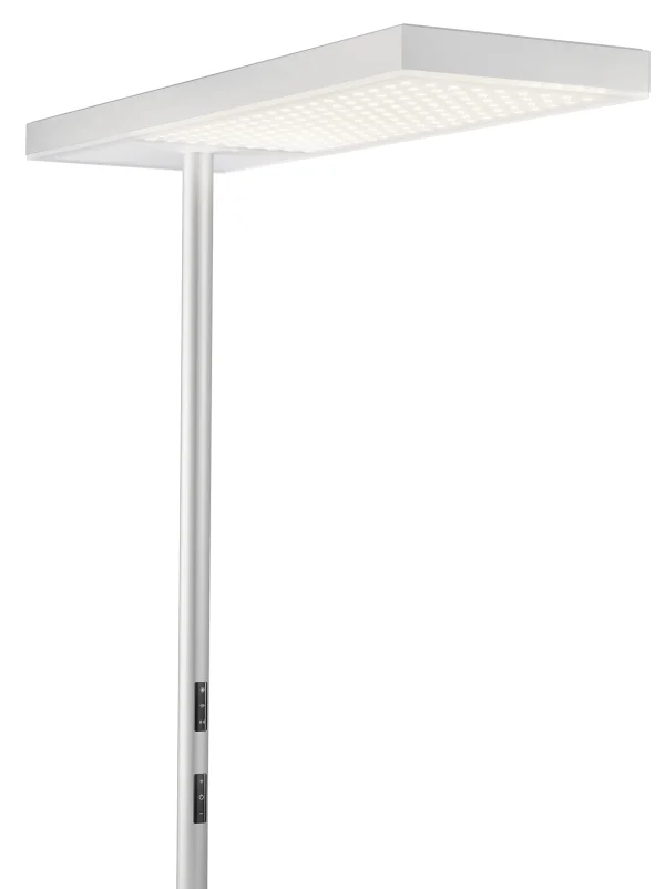 Nimbus Office Air 2.0 Power Staande lamp - geanodiseerd zilver