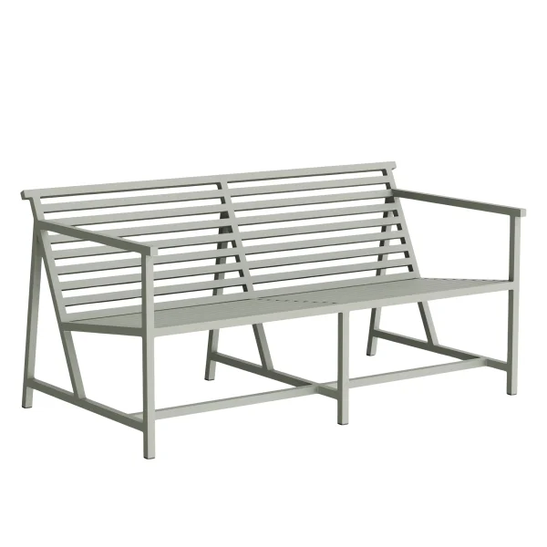 NINE 19 Outdoors Lounge Bench - grey