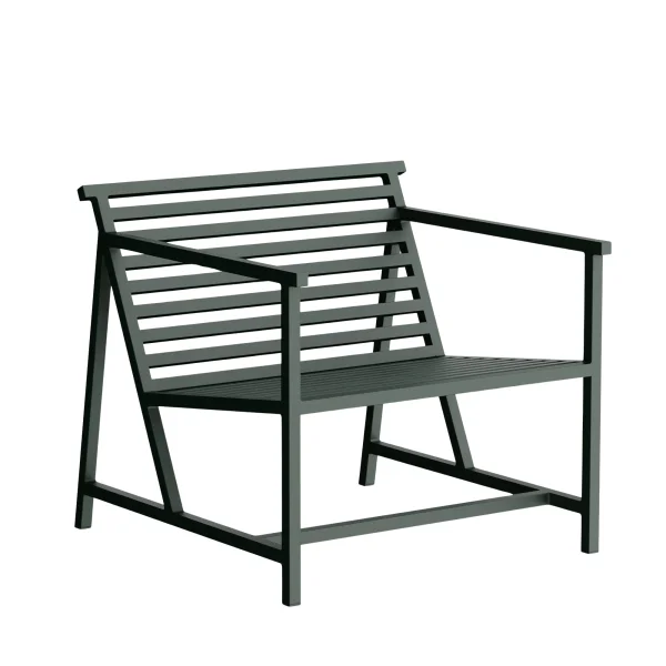 NINE 19 Outdoors Lounge fauteuil - green