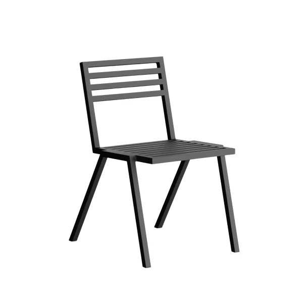 NINE 19 Outdoors stoel stapelbaar - black