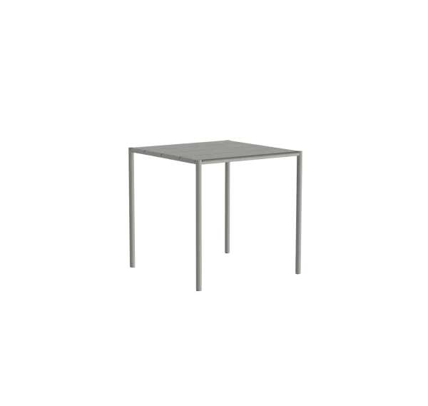 NINE Sinus tuintafel - grey - 75,5 x 75,5 cm