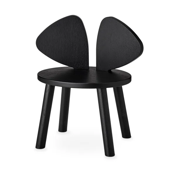 Nofred Mouse Chair kinderstoel Zwart