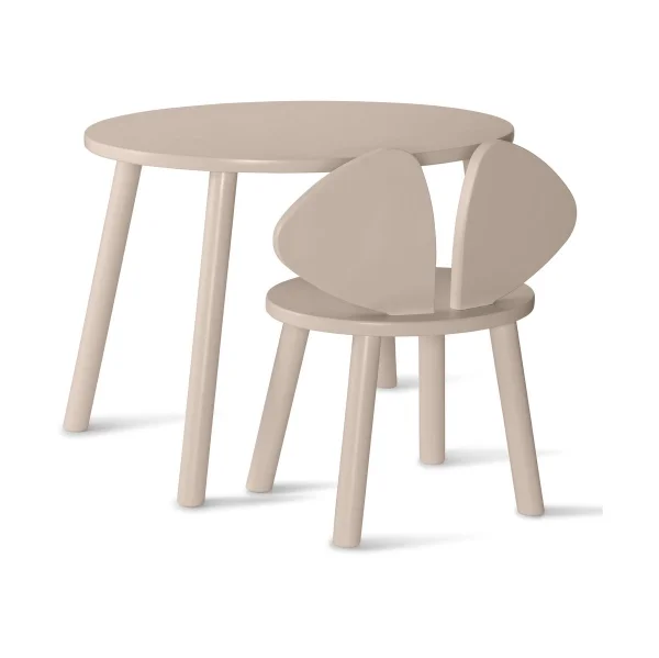 Nofred Mouse set kinderstoel + tafel Beige