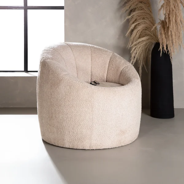 Nohr Fauteuil Alea Bouclé - Beige