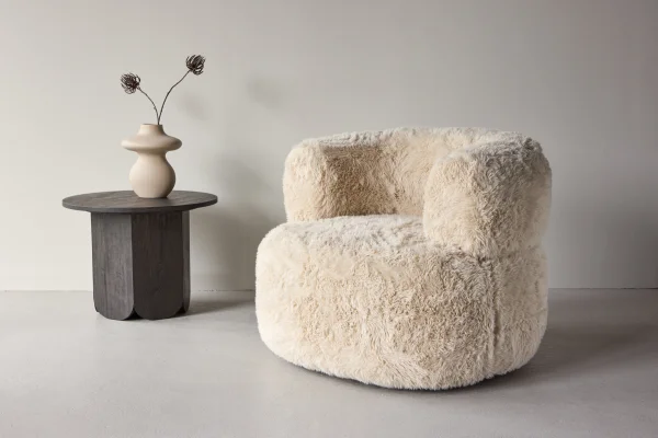 Nohr Fauteuil Kyanne Fake fur - Off White