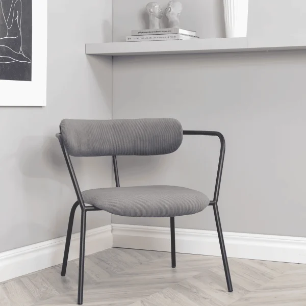 Nohr Fauteuil Traver Rib - Grijs