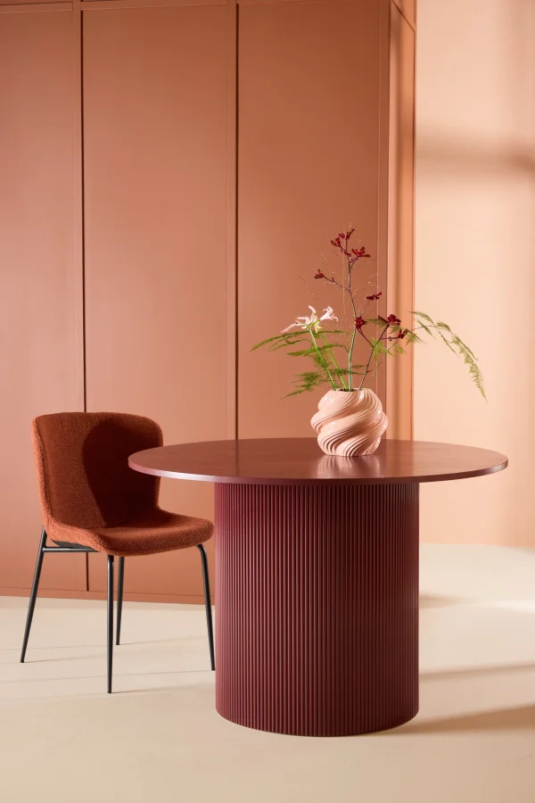 Nohr Ronde Eettafel Mistina 110cm - Burgundy