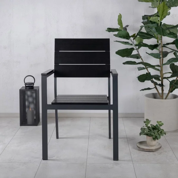 Nohr Tuinstoel Ethen - Zwart