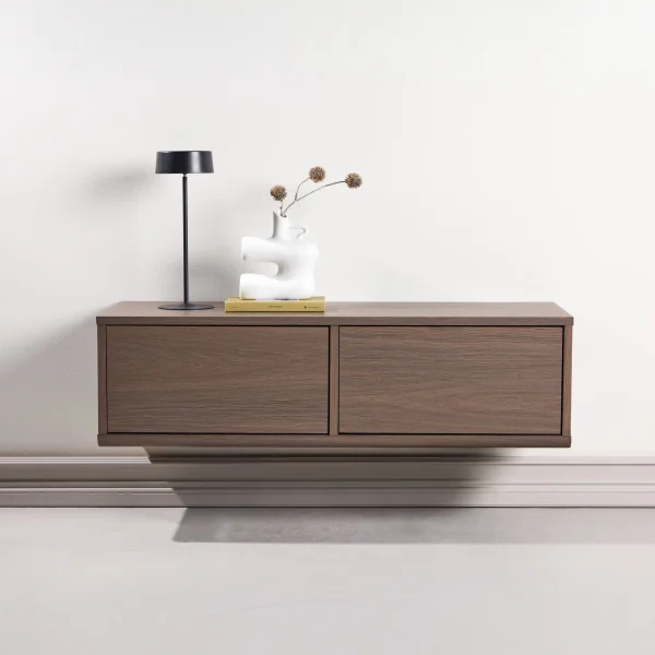 Nohr Zwevend TV-meubel Shaleen 100cm - Mokka