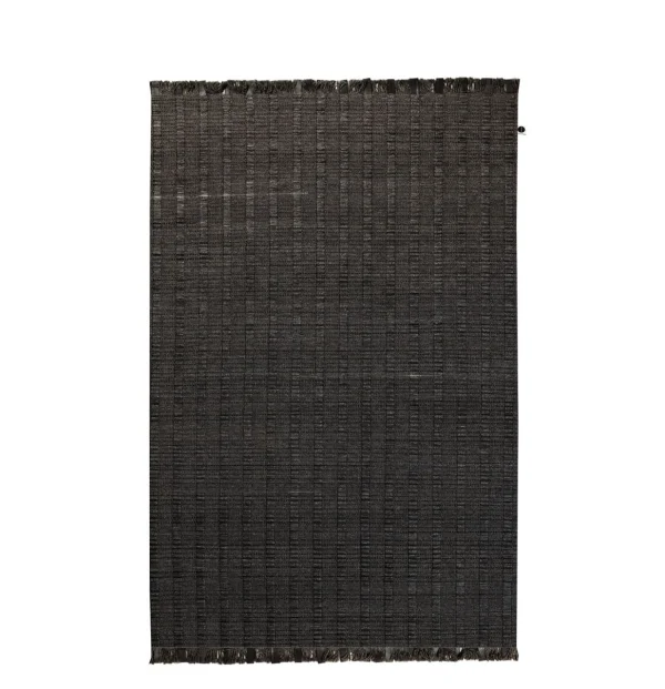 Nomad Rubber Rug black - 200 x 300 cm