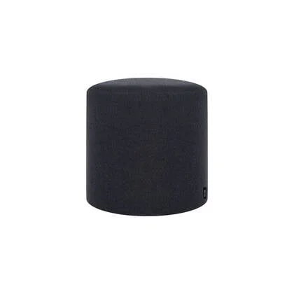 noo.ma FOLK Poef - Black Tie Wool