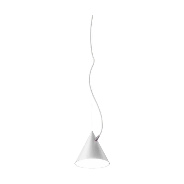 Noon Castor hanglamp 20 cm Wit-wit-zilver