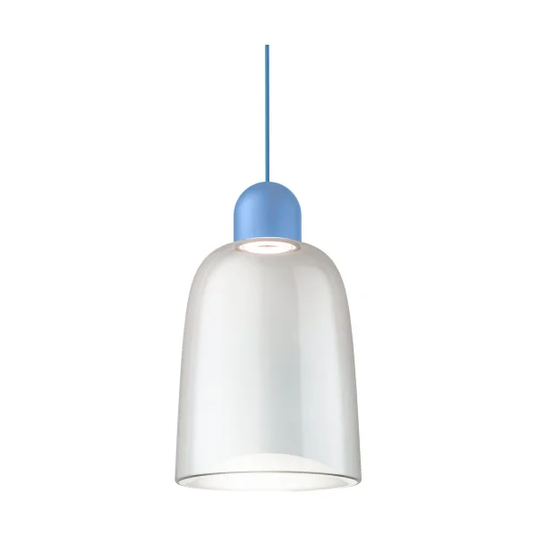 Noon Dia hanglamp 27 cm Pastelblauw-lichtblauw