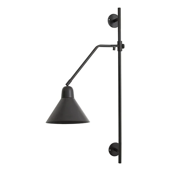 Nordal-collectie Wandlamp BUCK zwart