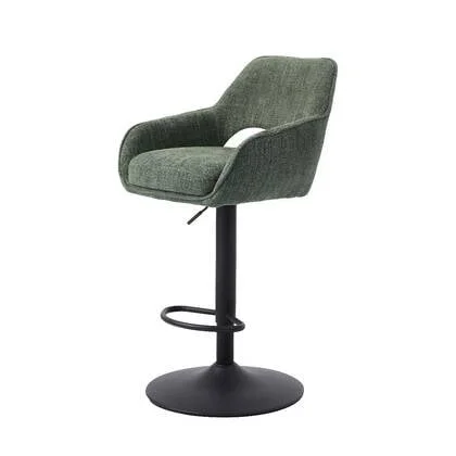 Nordic Home - Coleen verstelbare barstoel - groen