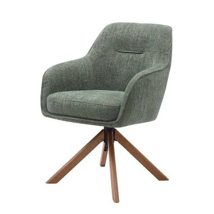 Nordic Home - Ellis armstoel stof - groen