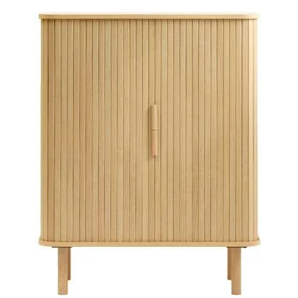 Nordic Home Ingo eiken kabinet - 90 cm - naturel