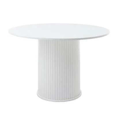 Nordic Home - Kelly ronde eetafel Ø120 cm - wit