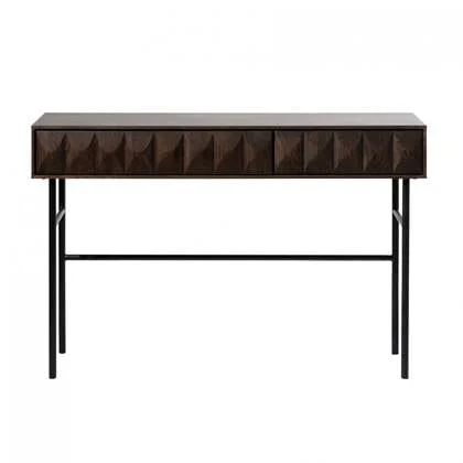 Nordic Home Magnus eiken sidetable - 117 cm - espresso