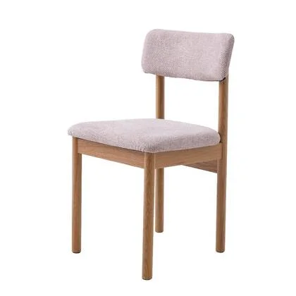 Nordic Home - Sapo eetkamerstoel - roze|naturel