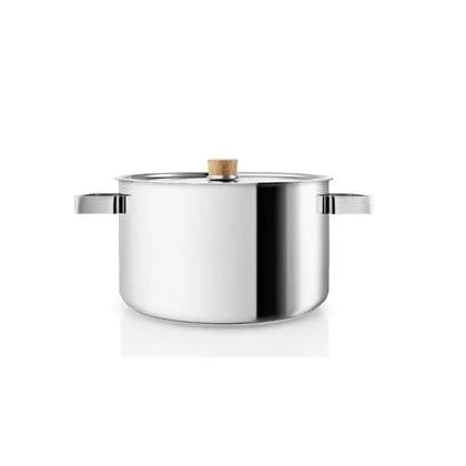 Nordic Kitchen Kookpan - Ø 25.5 cm - 6 liter - Bruin - Eva Solo