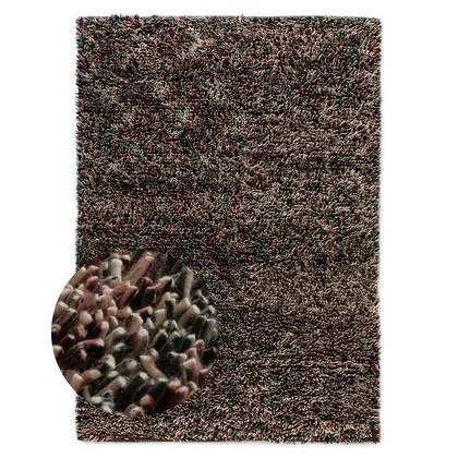 Nordic Weavers Hoogpolig vloerkleed wol - Aurelia paars - 300x400 cm